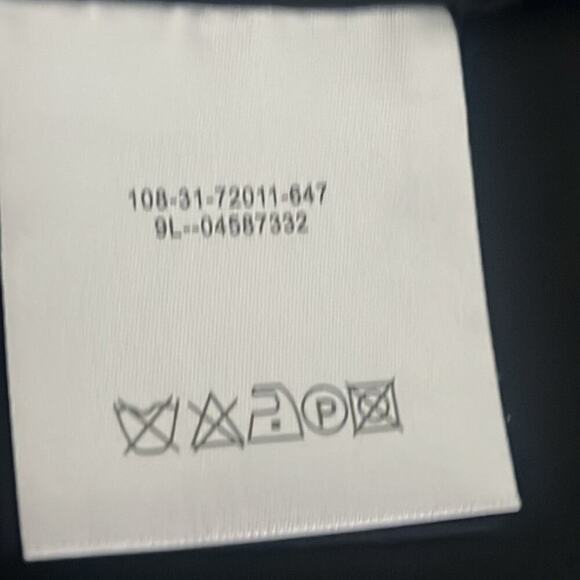 NWT LOUIS FERAUD BLACK SILK BLEND TOP SIZE 40 US M - Picture 5 of 6